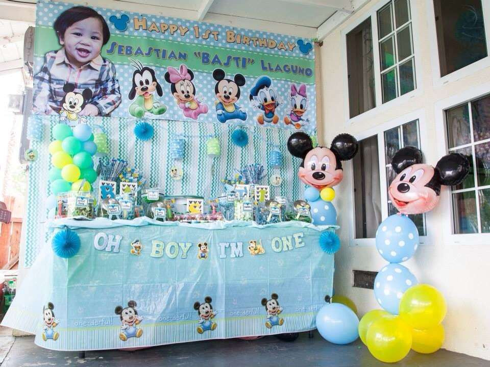 Baby Mickey Mouse Birthday Party
 Baby Mickey Mouse Birthday Party Ideas