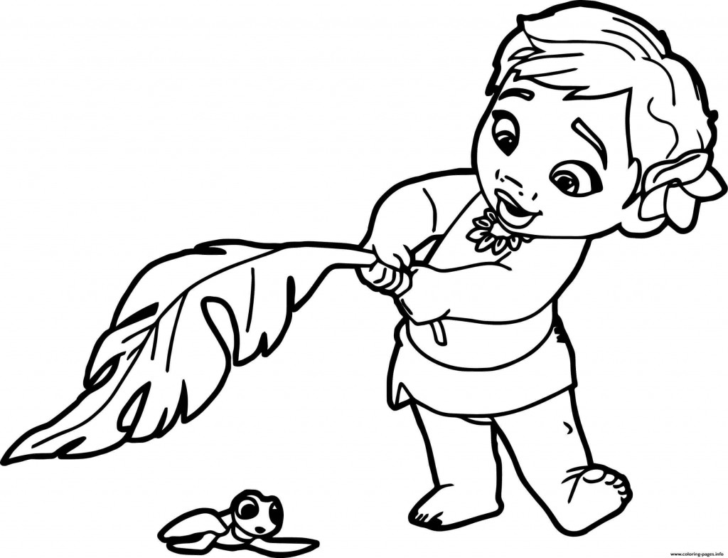 Baby Moana Coloring Pages
 35 Printable Moana Coloring Pages