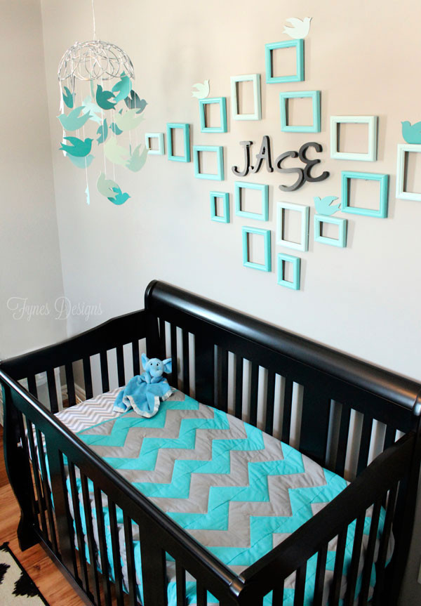 Baby Name Room Decor
 Fun Baby Boy Nursery