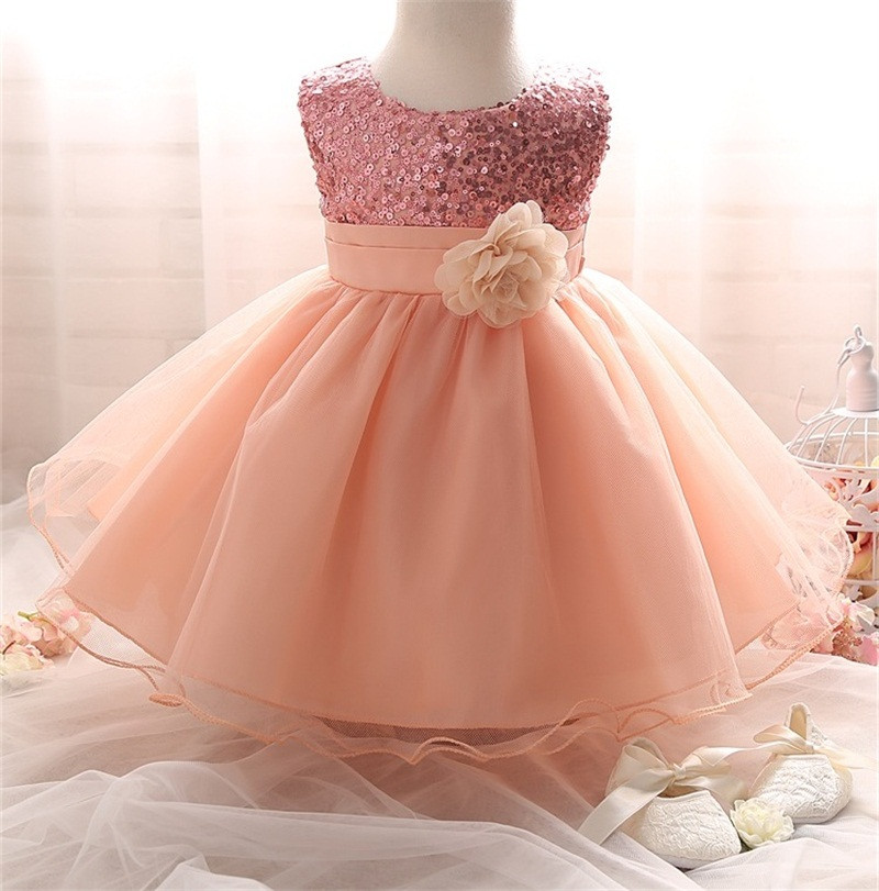 Baby Party Dresses
 Baby Kids Clothing Girl Dress Sequins Pageant Party Flower