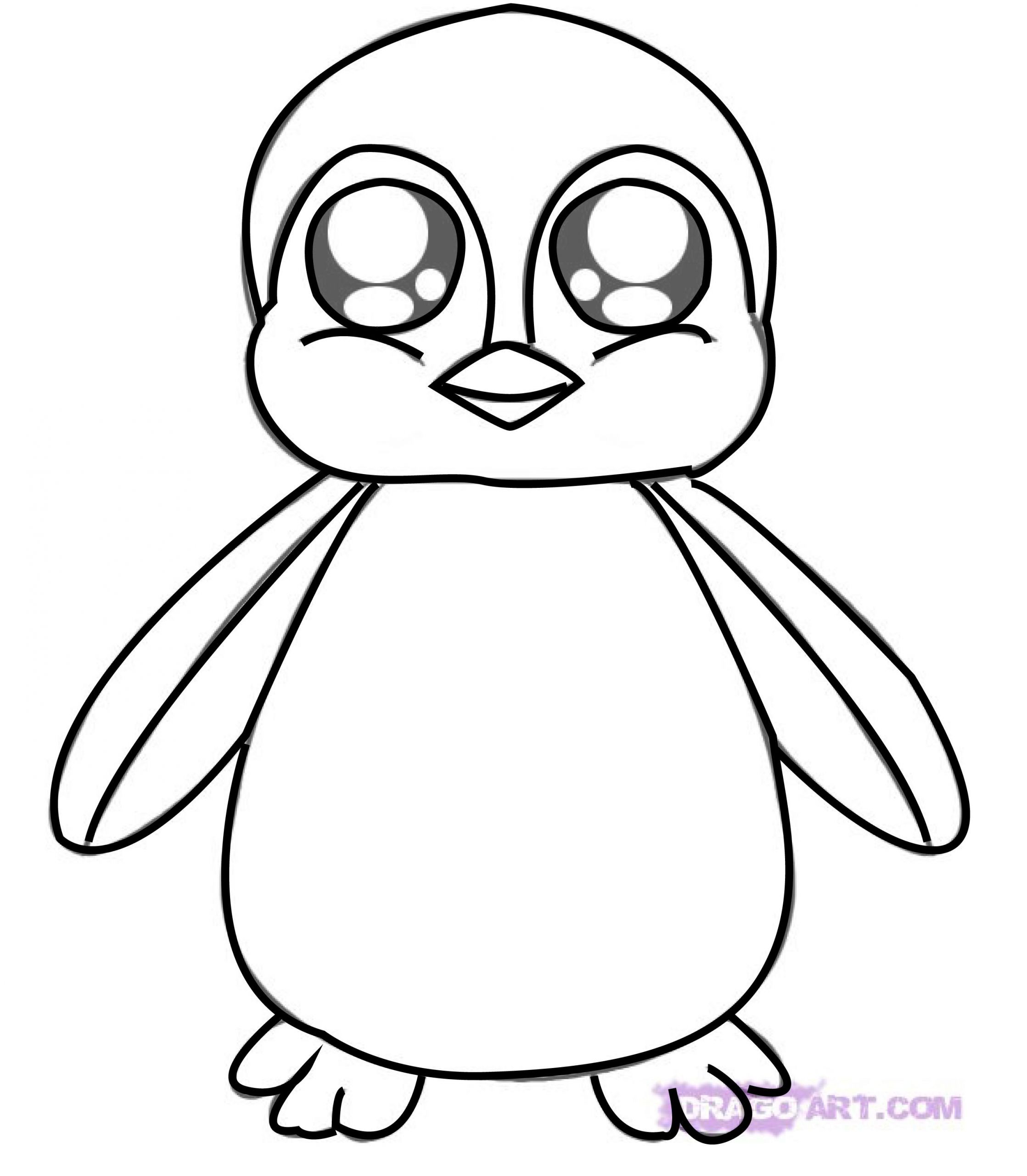 Baby Penguin Coloring Page
 Baby Penguin Coloring Pages