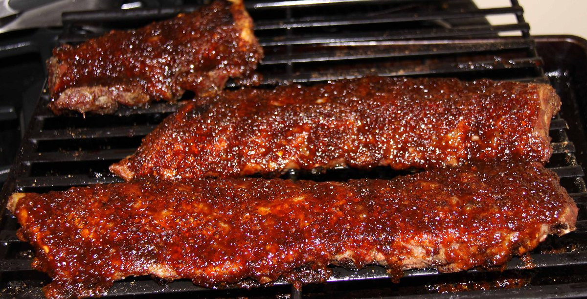 Baby Pork Ribs
 Baby Back Pork Ribs with Barbeque Sauce BigOven
