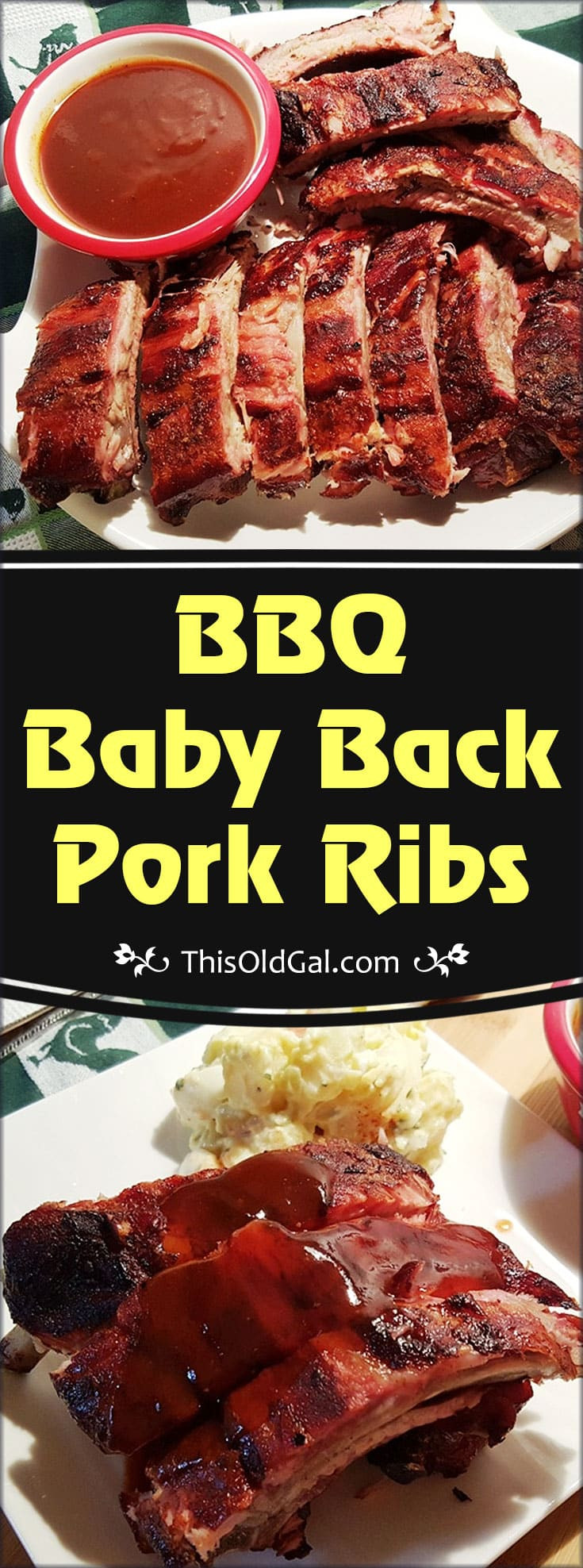 Baby Pork Ribs
 My Favorite BBQ Baby Back Pork Ribs Recipe