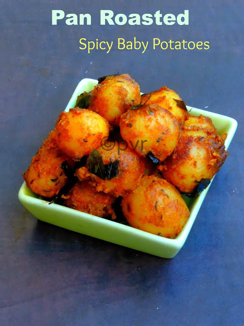Baby Potatoes Recipes Stove Top
 Priya s Versatile Recipes Pan Roasted Baby Potatoes
