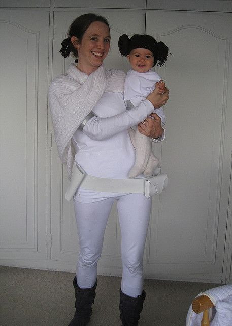 Baby Princess Leia Costume Diy
 Mother and daughter halloween costumes