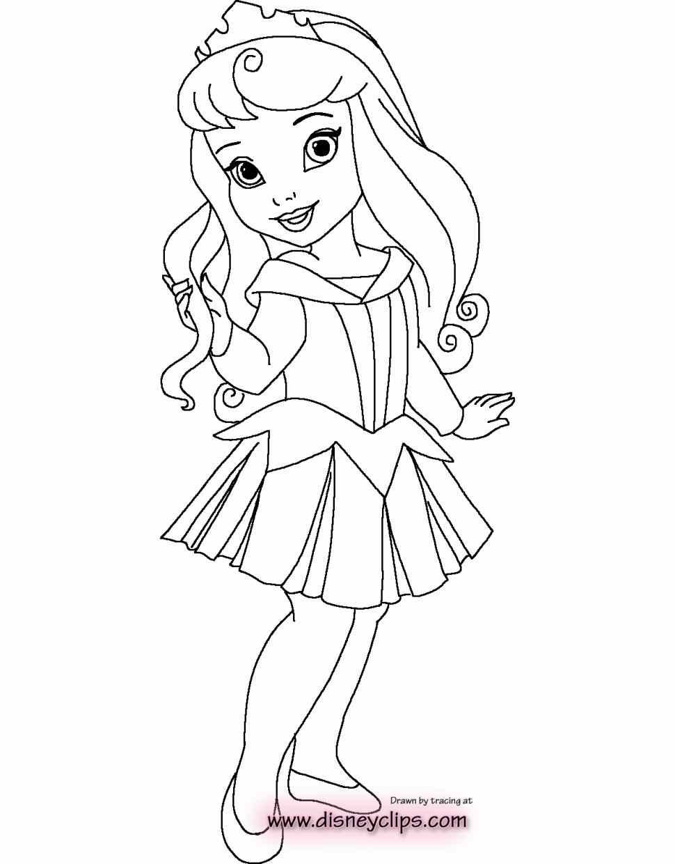 Baby Princesses Coloring Pages
 Baby Disney Princess Chibi Coloring Pages Sketch Coloring Page