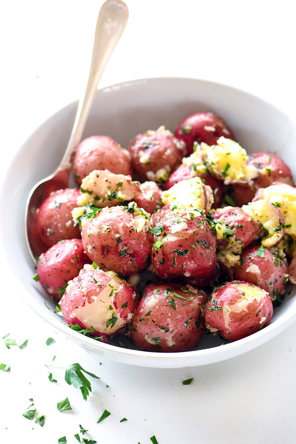 Baby Red Potato Recipes Boiled
 The Best Buttery Parsley Boiled Potatoes