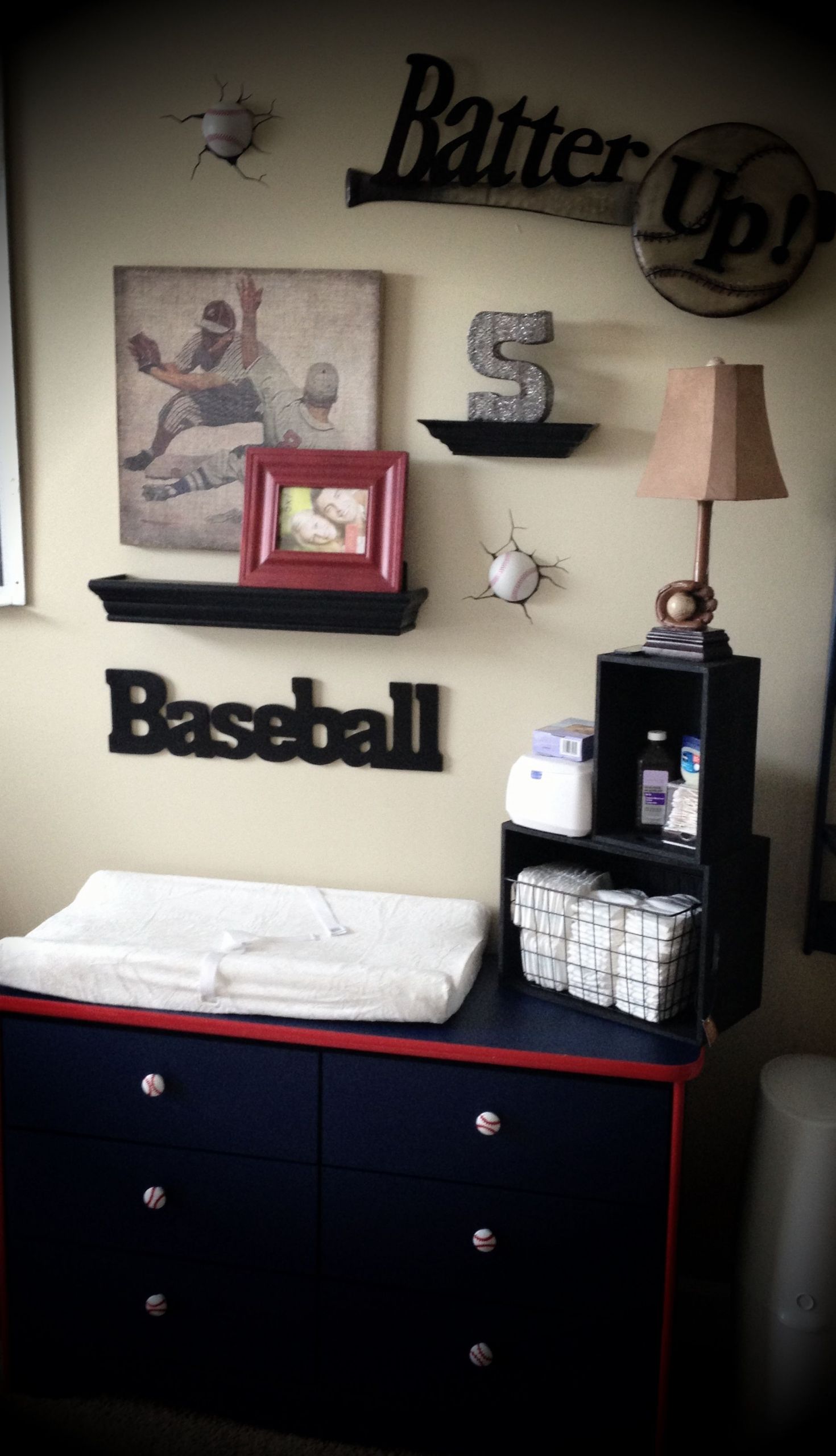 Baby Room Sports Decor
 Pin on Toddler and kids rooms