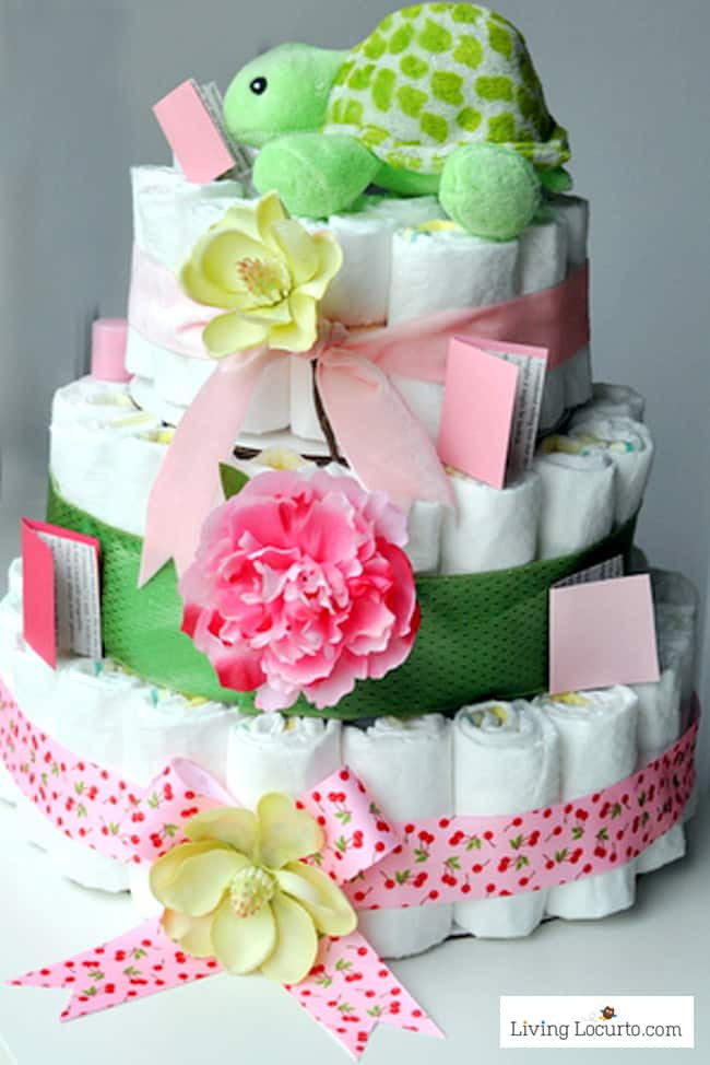 Baby Shower Crafts To Make
 How to Make a Diaper Cake