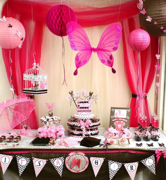 Baby Shower Decorating Ideas For A Girl
 Most Popular Girl Baby Shower Themes