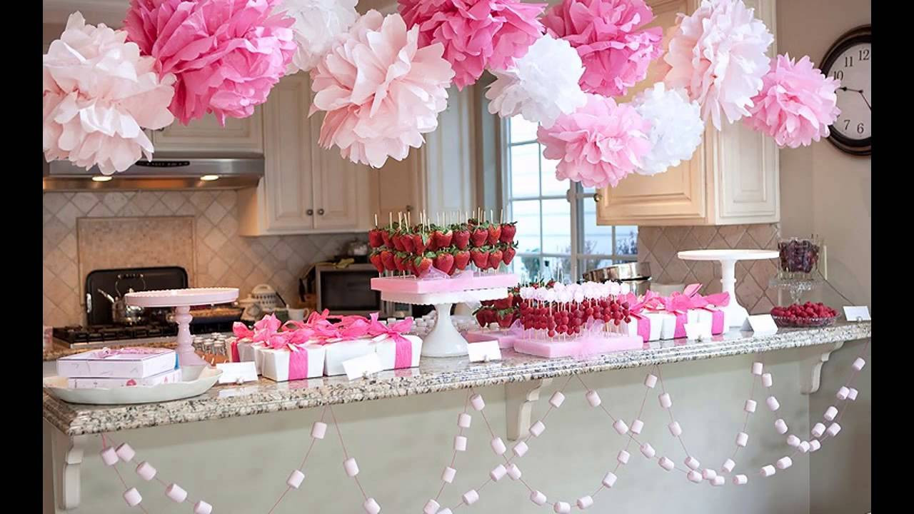 Baby Shower Decorating Ideas For A Girl
 Cute Girl baby shower decorations