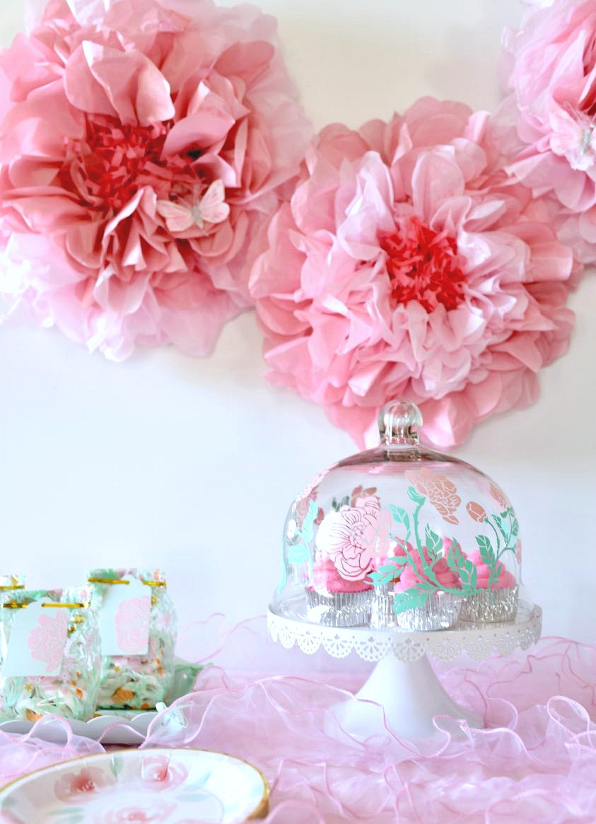 Baby Shower Decorating Ideas For A Girl
 Girl Baby Shower Ideas Free Cut Files Make Life Lovely