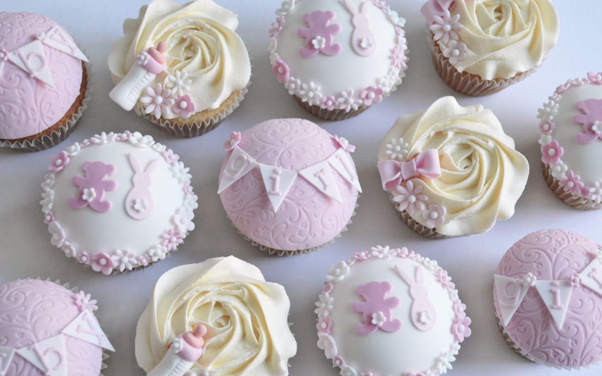 Baby Shower Girl Cupcakes
 Girls Baby Shower Cupcakes cake maker Liverpool cake shop