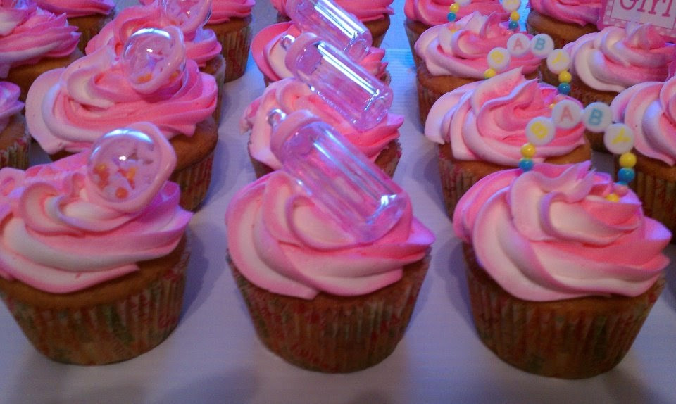 Baby Shower Girl Cupcakes
 Introducing It s a Girl Cupcakes for Adriana s