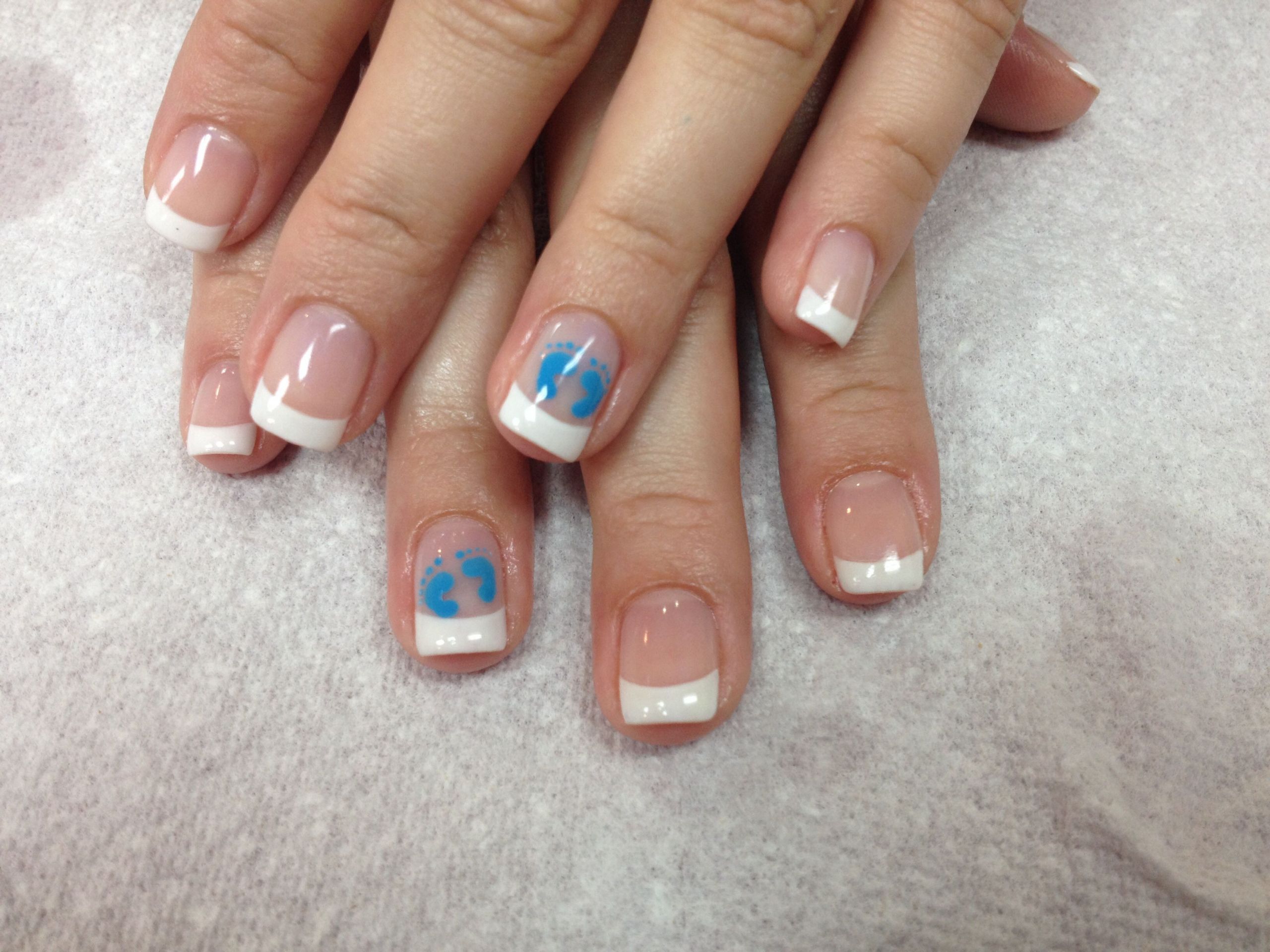 Baby Shower Nail Ideas
 Baby shower nails Baby