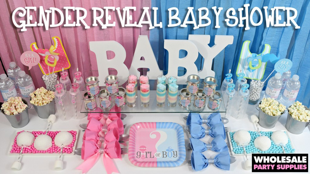 Baby Shower Party Supplies Wholesale
 Gender Reveal Baby Shower Ideas