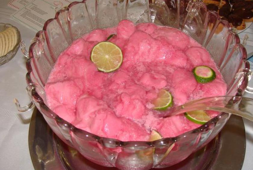 Baby Shower Pink Punch Recipes
 Baby Shower Pink Cloud Punch by Kittencalskitchen at