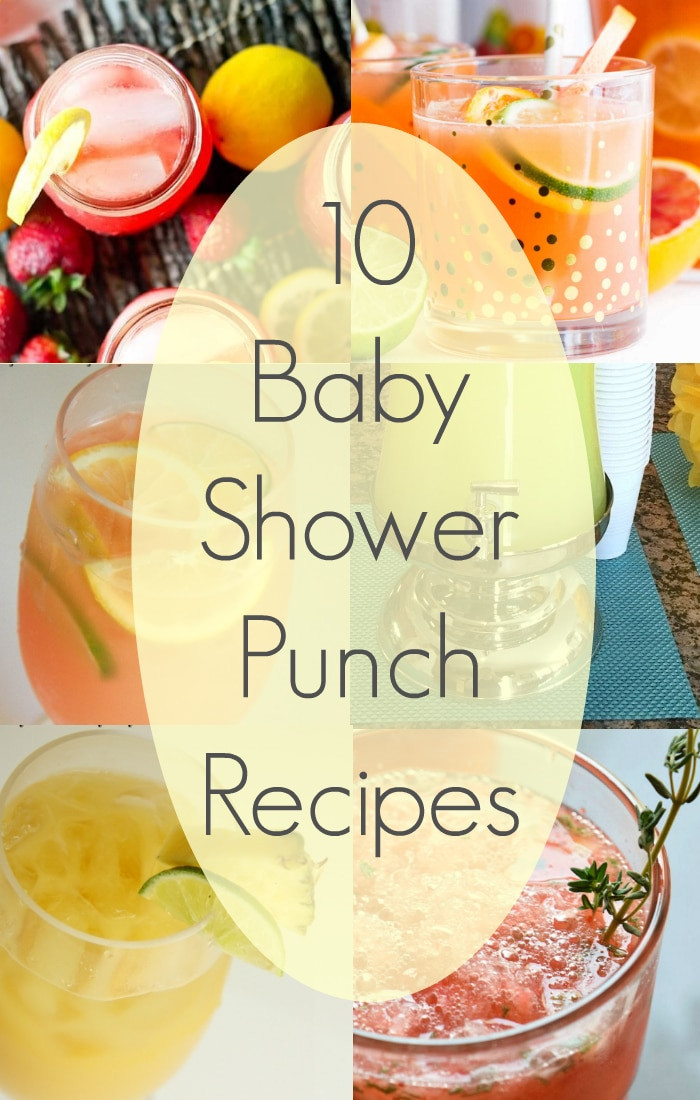 Baby Shower Pink Punch Recipes
 Baby shower drinks The Typical Mom