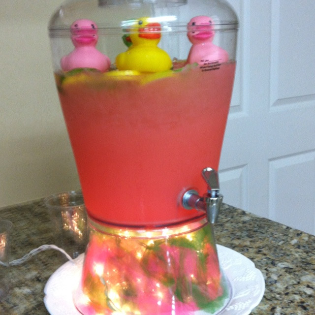 Baby Shower Pink Punch Recipes
 Pink lemonade punch for baby shower