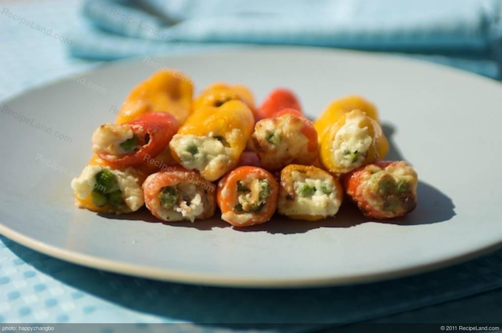 Baby Sweet Pepper Recipes
 Ricotta Stuffed Sweet Baby Peppers Ve arian Version Recipe