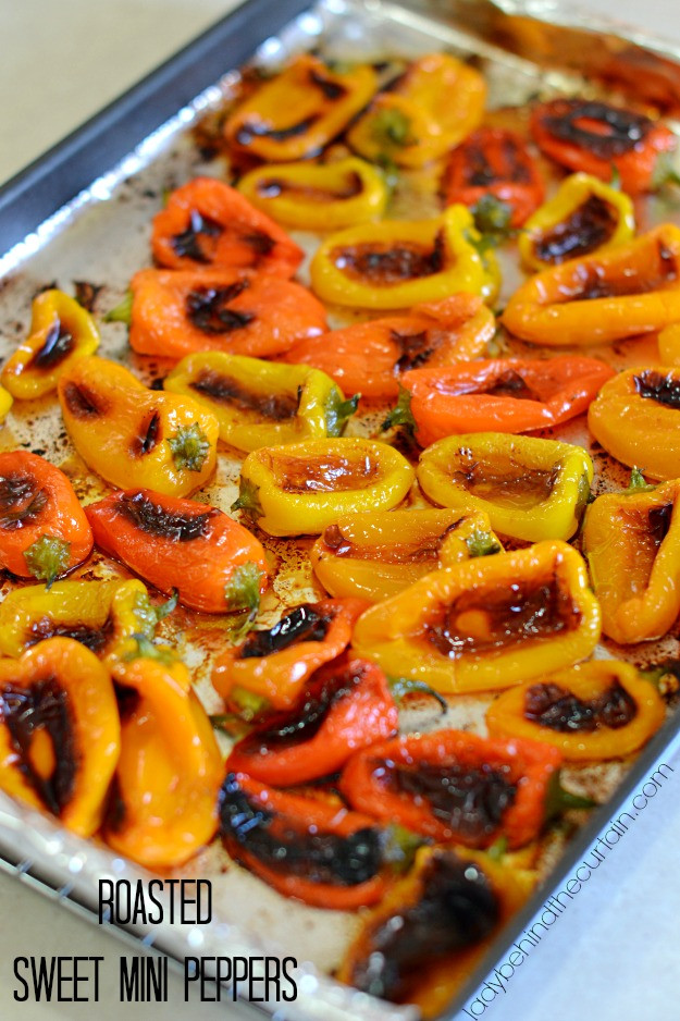 Baby Sweet Pepper Recipes
 Roasted Sweet Mini Peppers