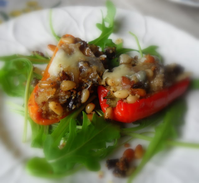 Baby Sweet Pepper Recipes
 Stuffed Baby Sweet Bell Peppers