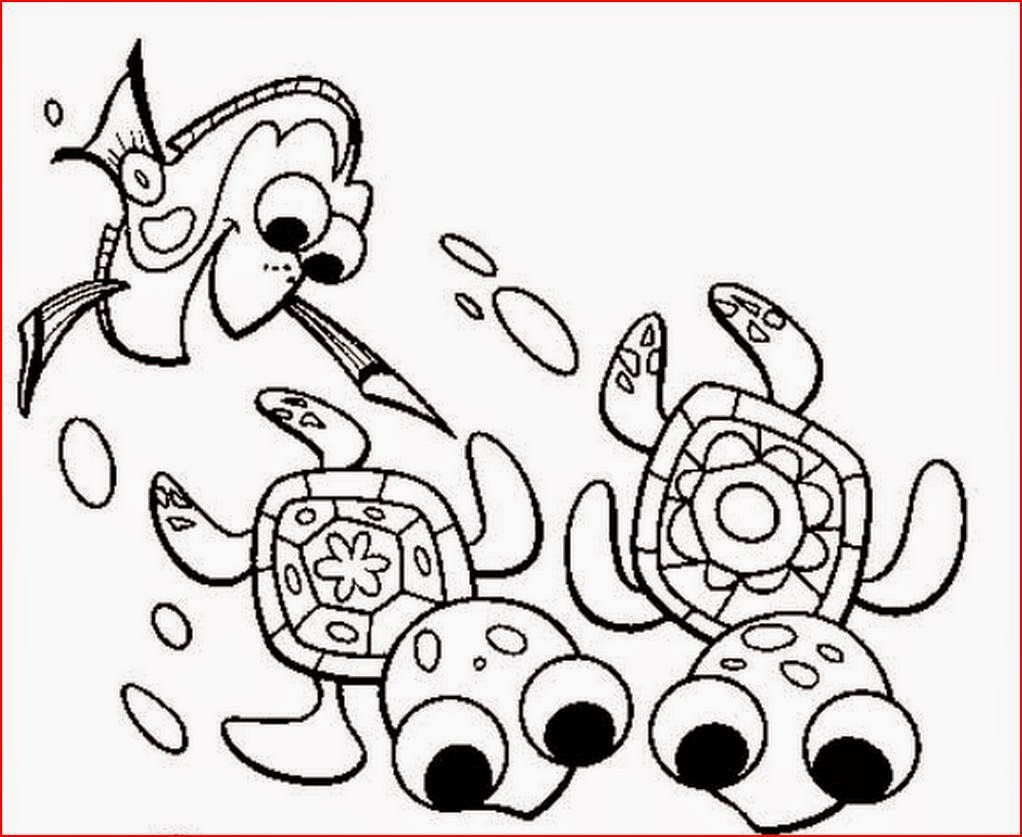 Baby Turtle Coloring Page
 Coloring Pages Turtles Free Printable Coloring Pages