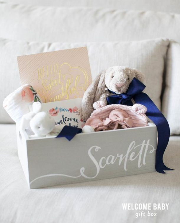 Baby Welcome Gift
 Do it Yourself Gift Basket Ideas for All Occasions