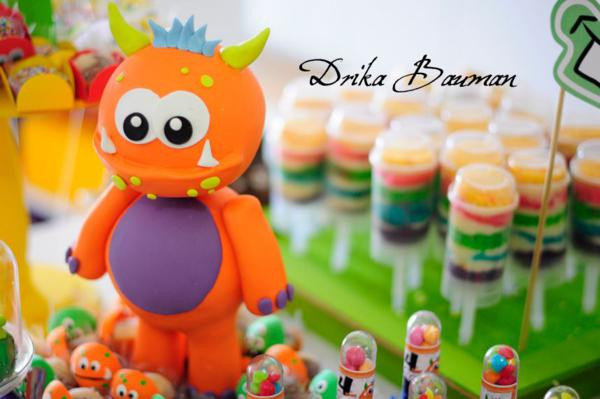 Baby'S First Birthday Gift Ideas
 Kara s Party Ideas Monster Boy Girl 4th Birthday Party