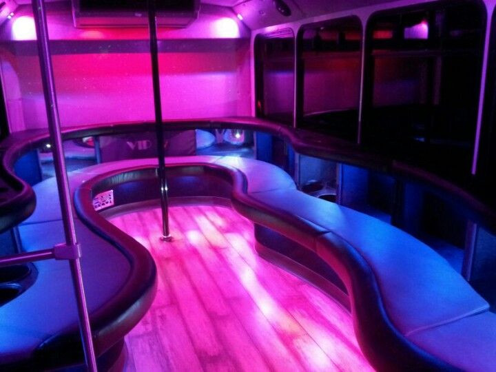 Bachelorette Party Bus Ideas
 Party bus interior