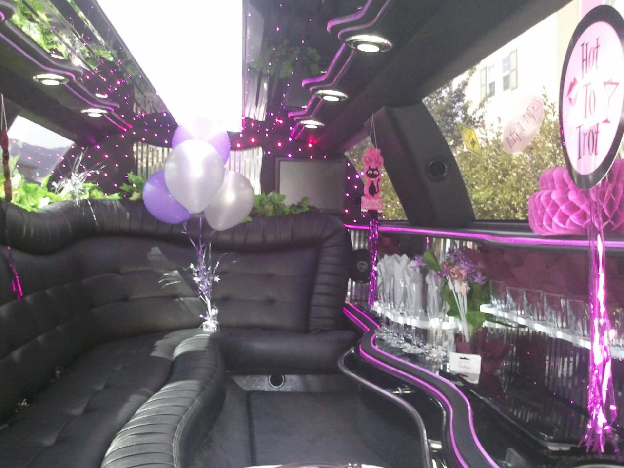 Bachelorette Party Bus Ideas
 Fun limo decor for a girls outing bachelorette