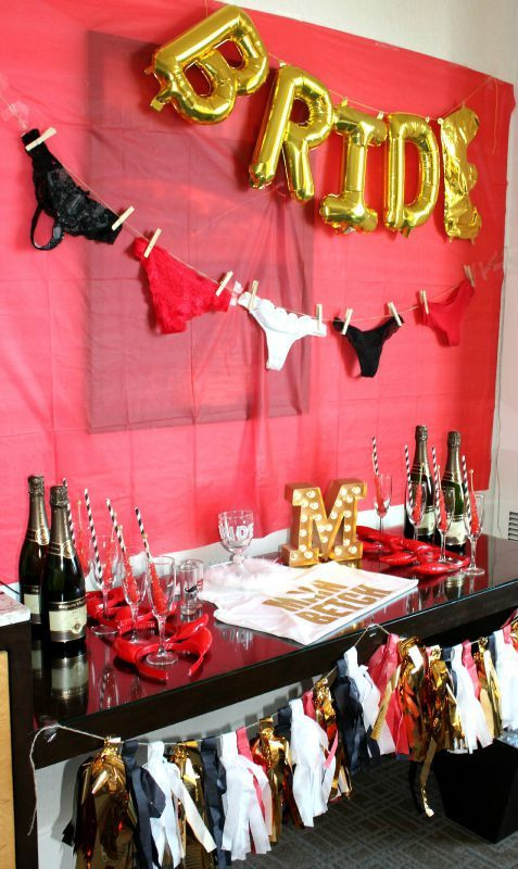 Bachelorette Party Decoration Ideas
 10 Creative Bachelorette Party Décor Ideas