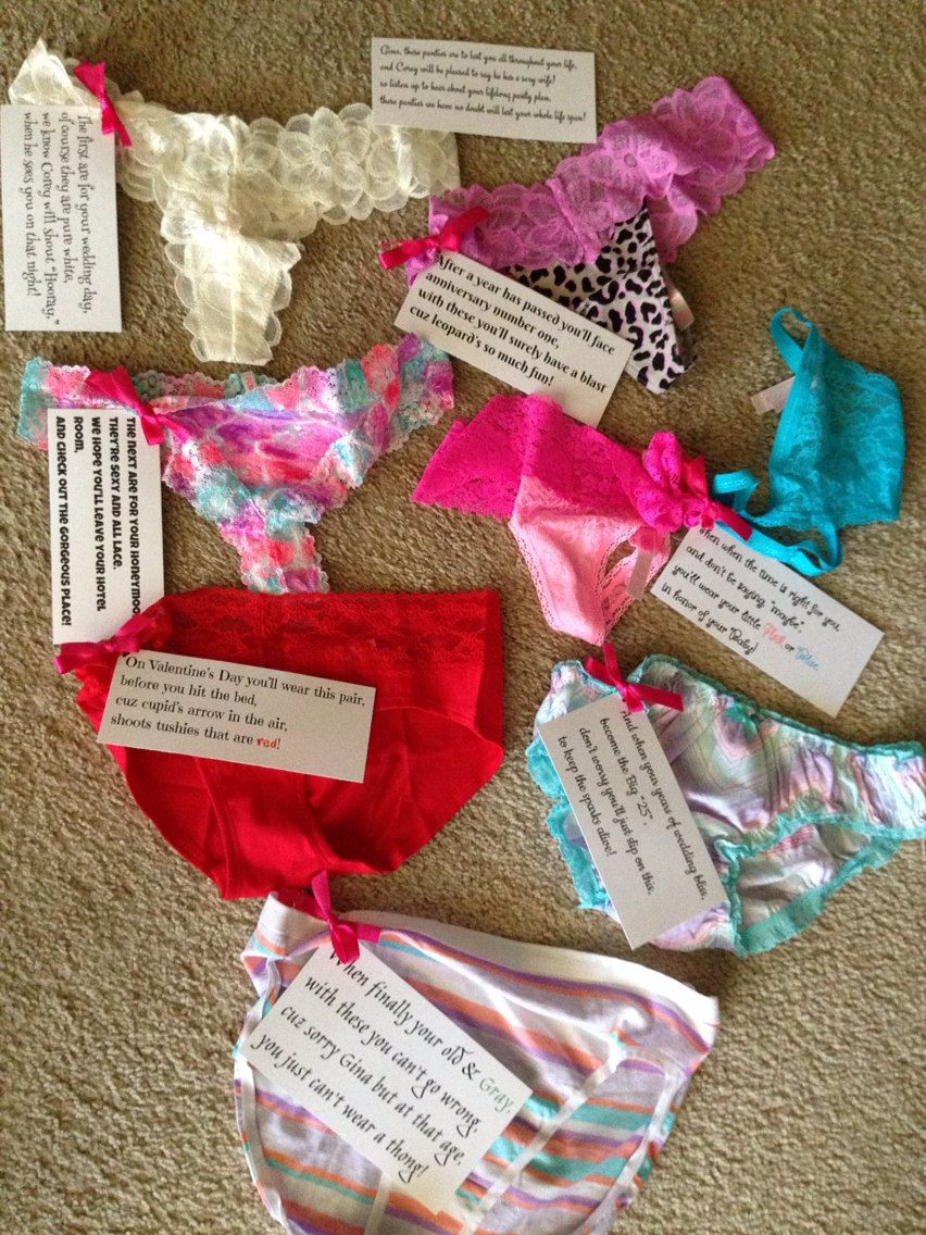 Bachelorette Party Gifts Ideas
 Bachelorette Gift Panty Poem by DesirableEventsByDes on