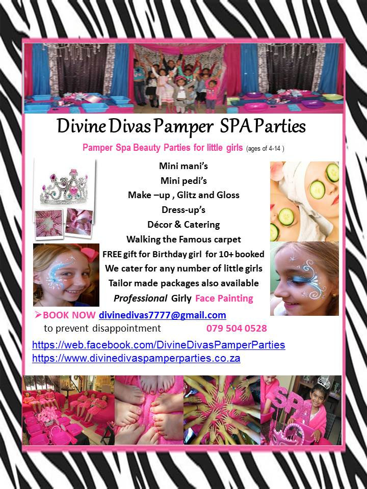 Bachelorette Party Ideas Pretoria
 beauty party pretoria packages kids spa pamper