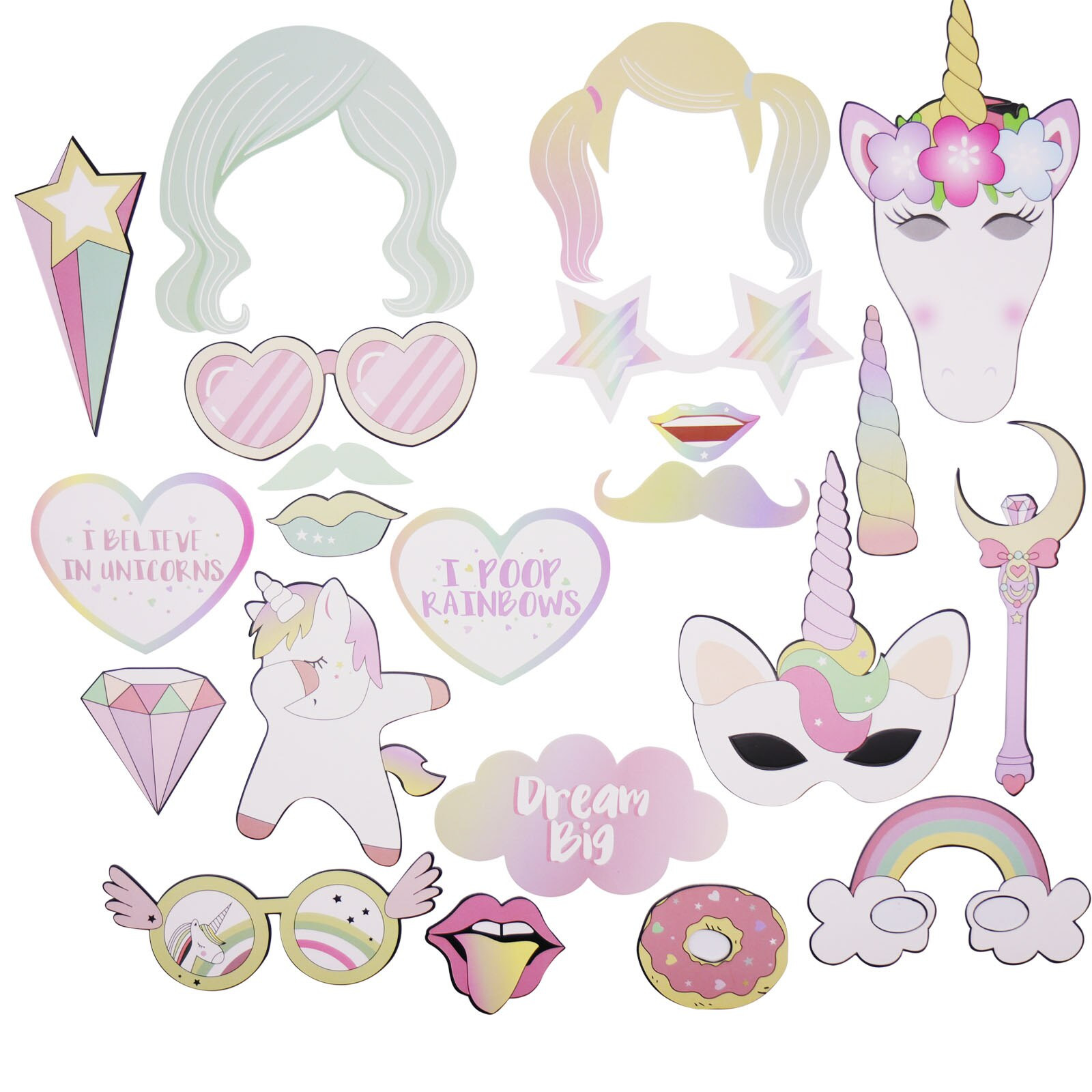 Bachelorette Party Ideas With Minors
 Aliexpress Buy 29pc Kids Unicorn Props booth