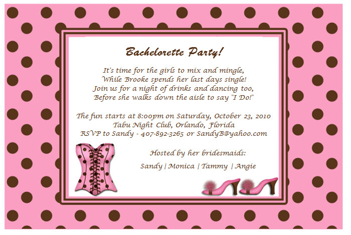 Bachelorette Party Invitation Wording Ideas
 Quotes For Bachelorette Party Invitations QuotesGram
