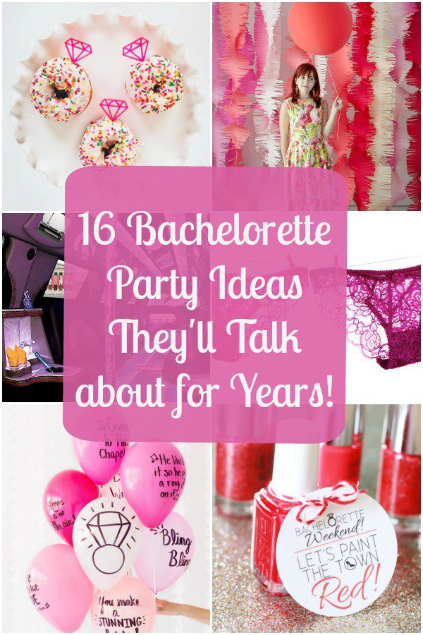 Bachelorette Viewing Party Ideas
 16 Bachelorette Party Ideas They ll Talk about for Years