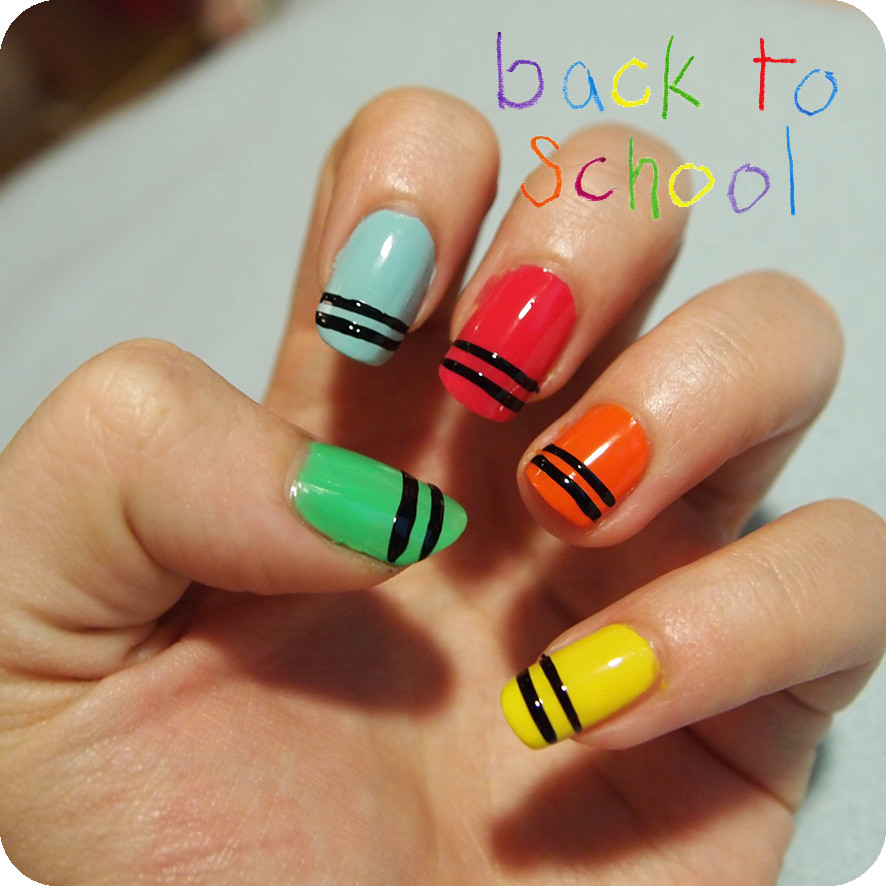 Back To School Nail Ideas
 nail art