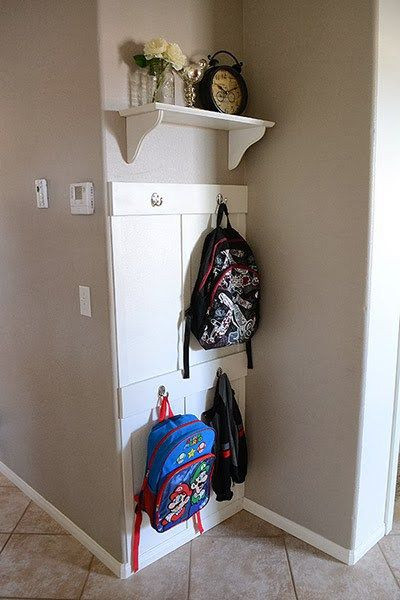 Backpack Organizer DIY
 11 Backpack Storage Ideas When You Don t Have A Mudroom