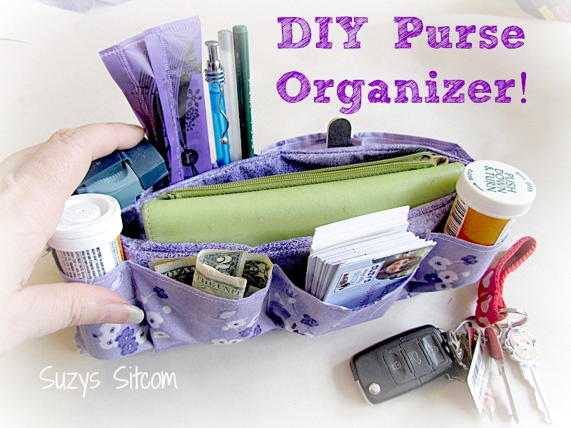 Backpack Organizer DIY
 Easy to make DIY Purse Organizer