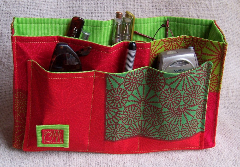 Backpack Organizer DIY
 SALE DIY Purse Organizer Kit Red Hot and Green with Envy II