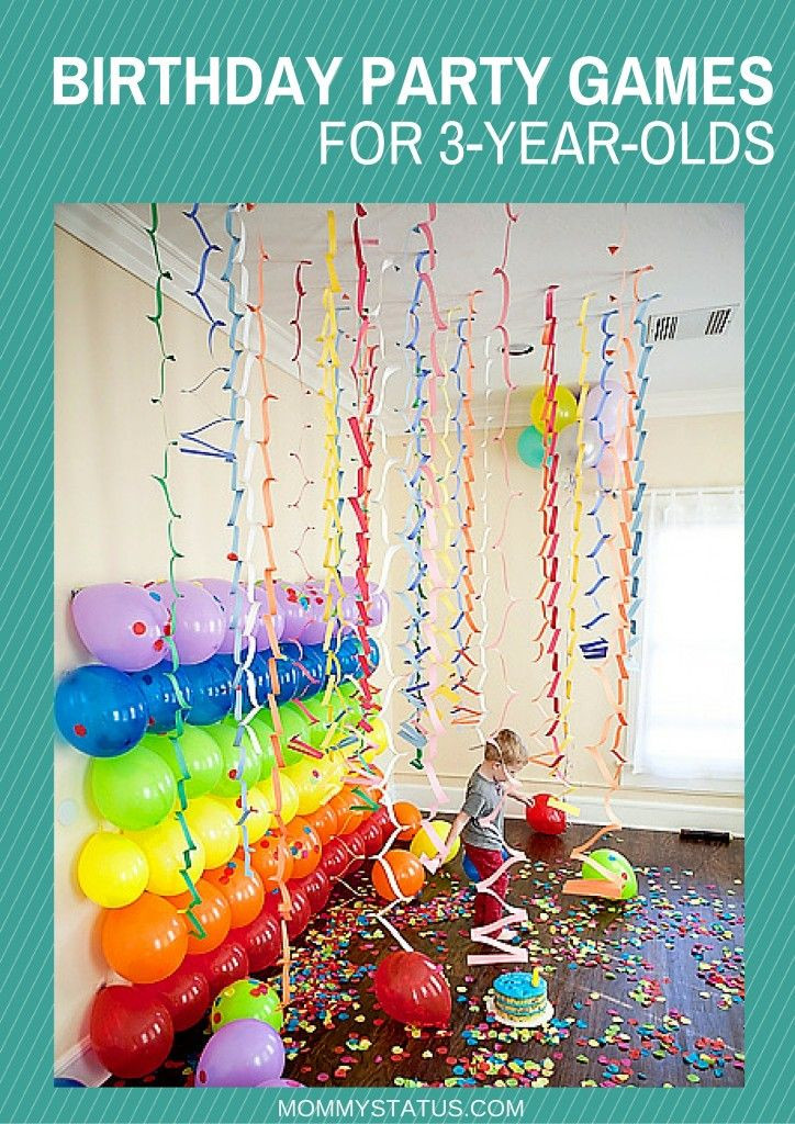 Backyard Birthday Party Ideas For 3 Year Old
 BIRTHDAY PARTY GAMES FOR 3 YEAR OLDS