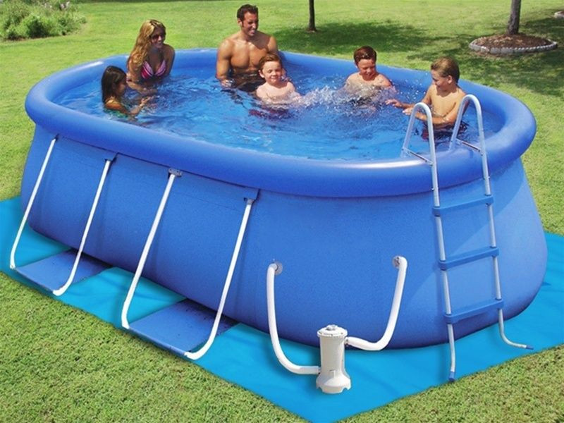 Backyard Blow Up Pools
 Backyard Ocean s 15 ft x 9ft x 42in 3 5 ft high Float to