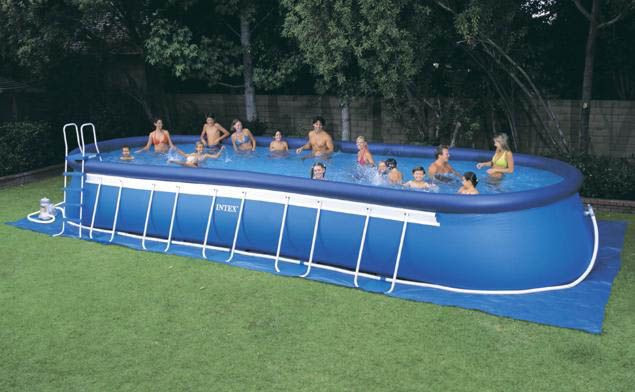 Backyard Blow Up Pools
 Wonderful Portable Swimming Pools Inflatable and Intex