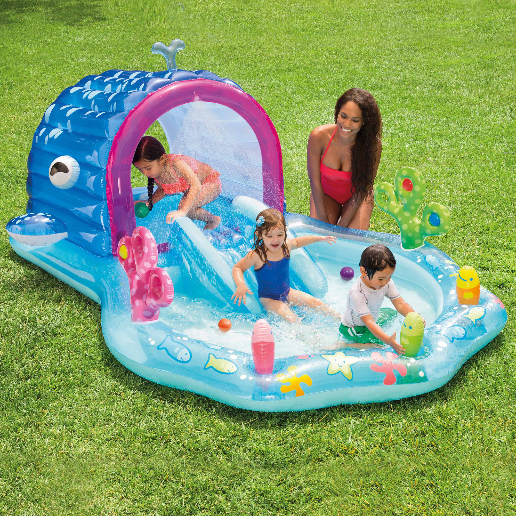 Backyard Blow Up Pools
 Others Delightful Blow Up Pool Walmart For Any Backyard