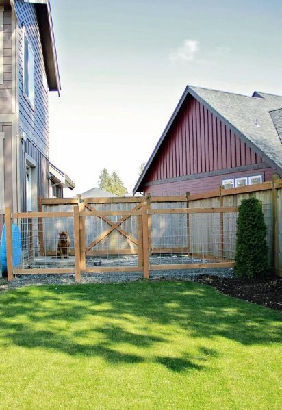 Backyard Fence For Dogs
 Top 60 Best Dog Fence Ideas Canine Barrier Designs