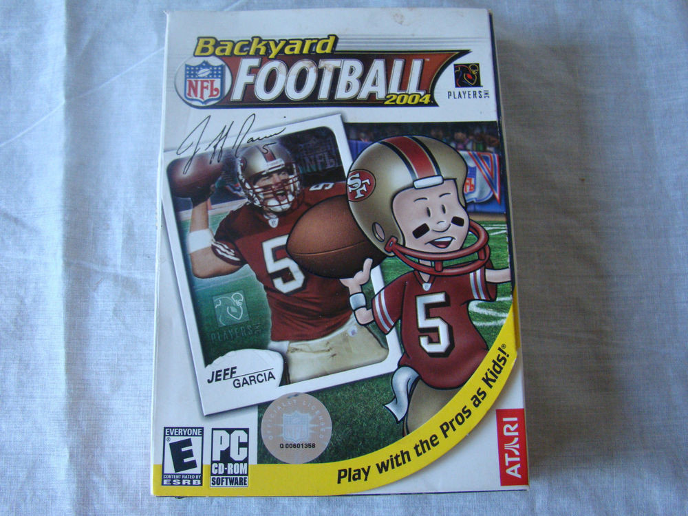Backyard Football Rom
 Backyard Football Atari PC Game in Original Box