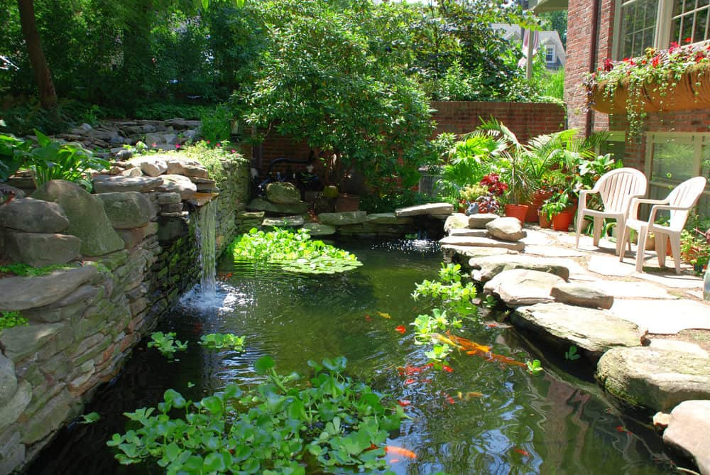 35 Lovely Backyard Koi Ponds Ideas - Home, Family, Style and Art Ideas