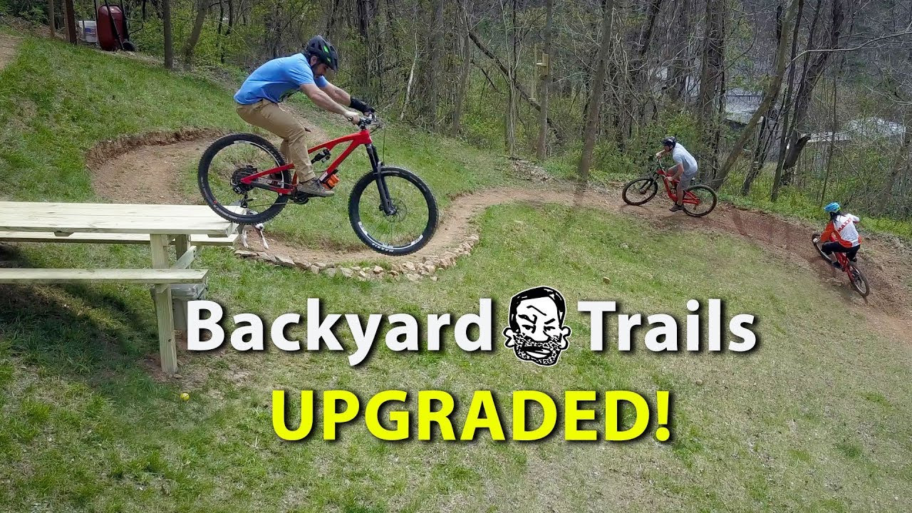 Backyard Mountain Bike Trail
 Video MTB Trail Building Backyard Bike Trails Seth s Bike