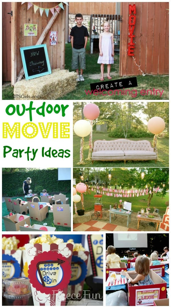 Backyard Movie Party Ideas
 Movie Party Ideas Perfect For A Drive In At Home